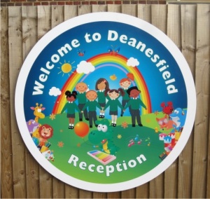 Circular Play Area School Signs